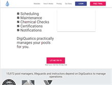 Tablet Screenshot of digiquatics.com